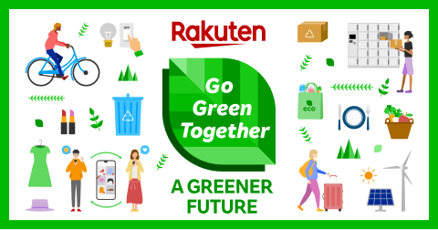Rakuten Go Green Together GREENER FUTURE