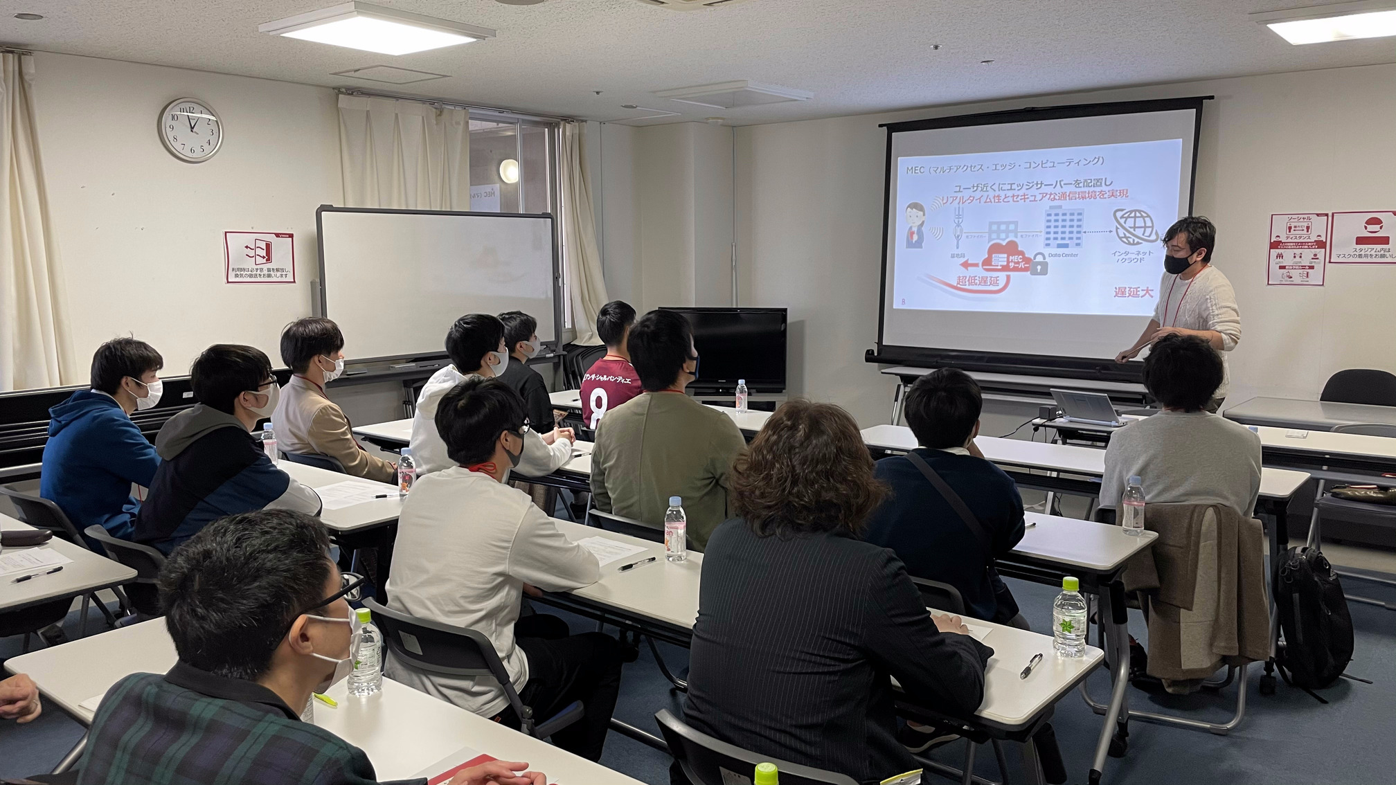 神戸大学学生向けのセミナーの様子